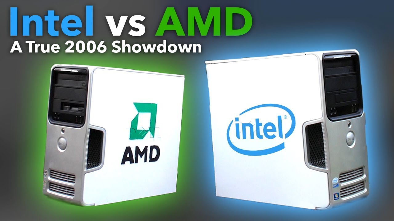 Intel VS AMD - A 2006 Dell Retrospective (Dimension E520 vs E521)