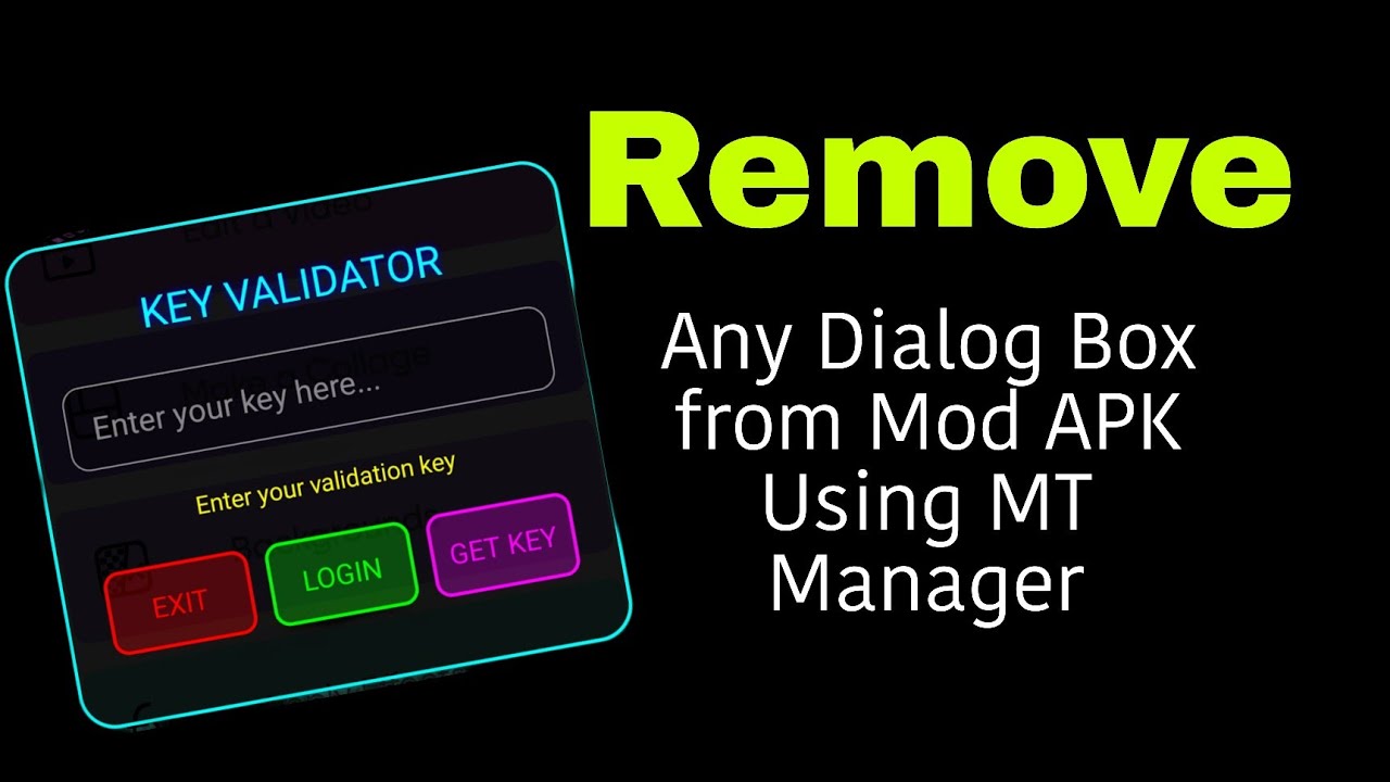 How to Remove Any Dialog Box from Mod APK Using MT Manager 