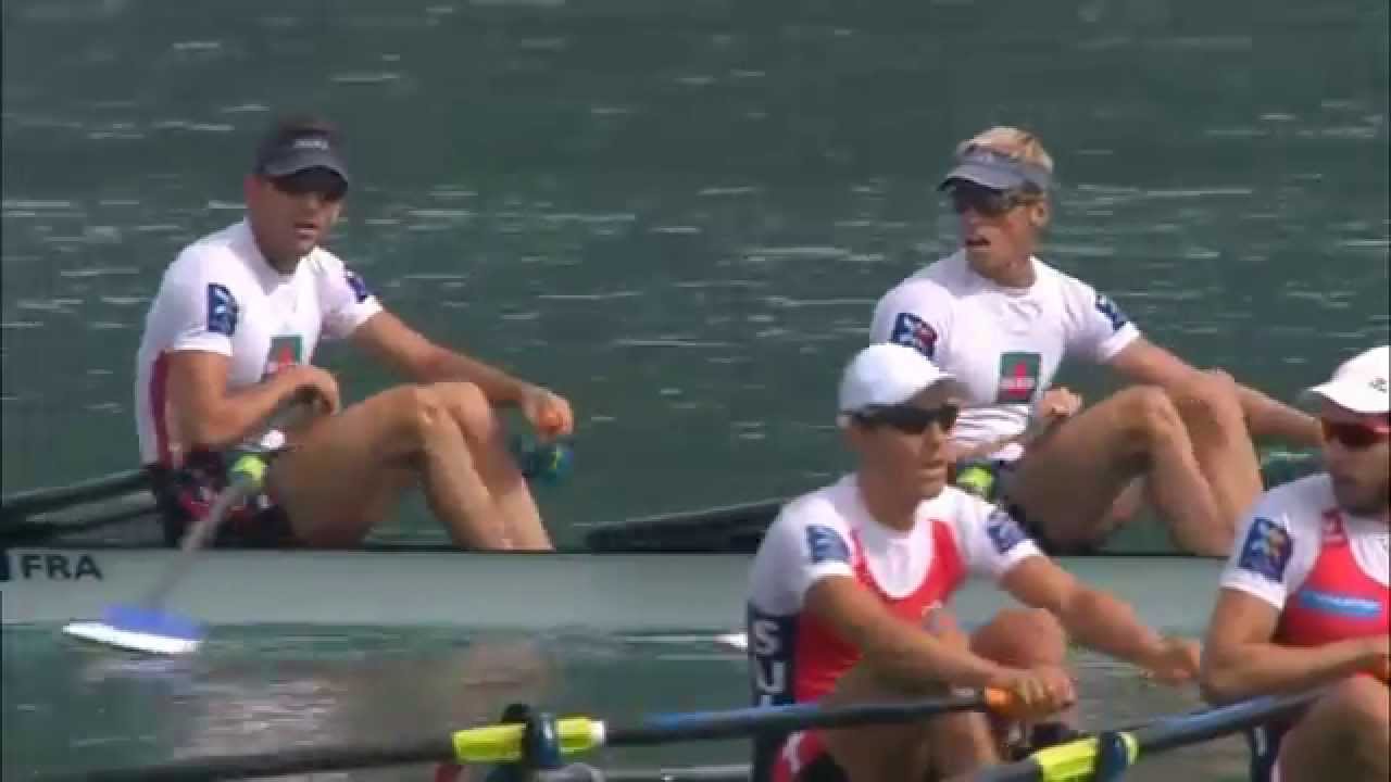 2015 WORLD ROWING CHAMPIONSHIPS AIGUEBELETTE, FRANCE LM2x Semifinal 1