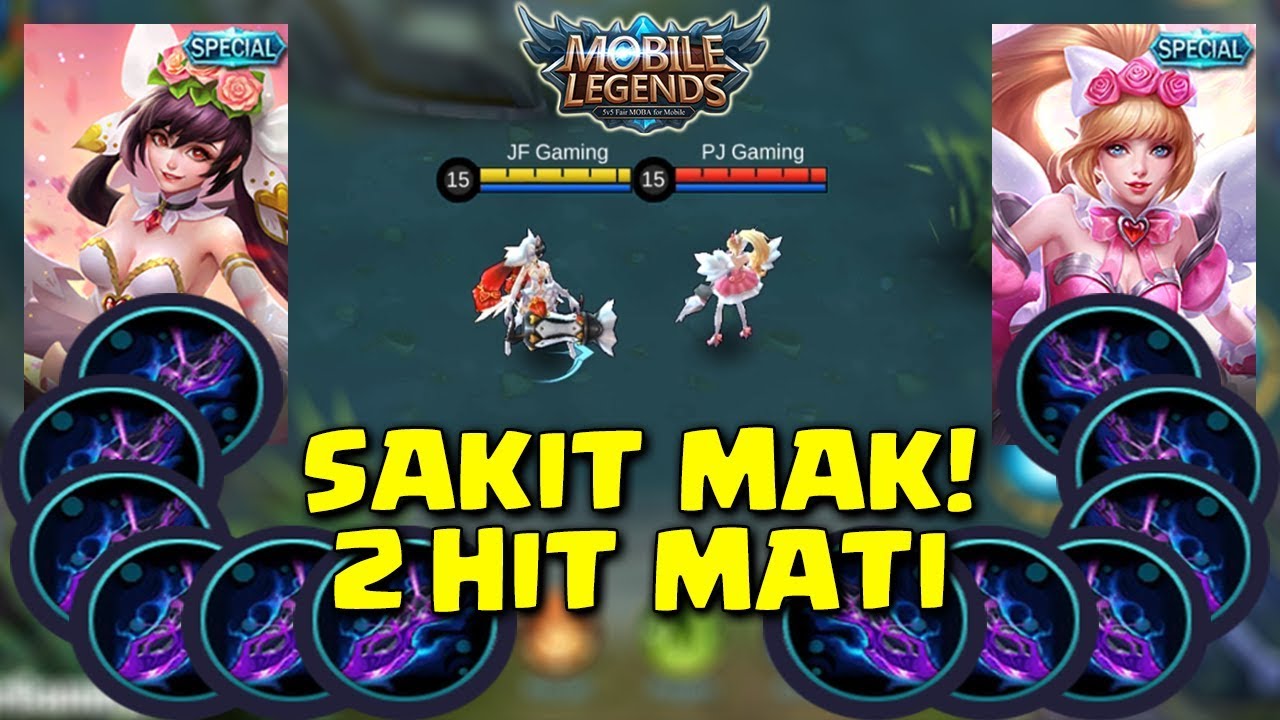 MIYA VS LAYLA !! 2 HIT MATI?! (MOBILE LEGENDS)