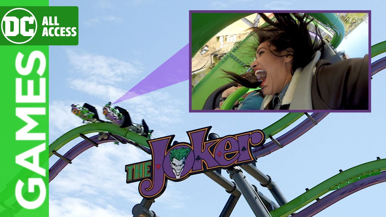 Ride the New Six Flags Joker Coaster with Tiffany Smith!