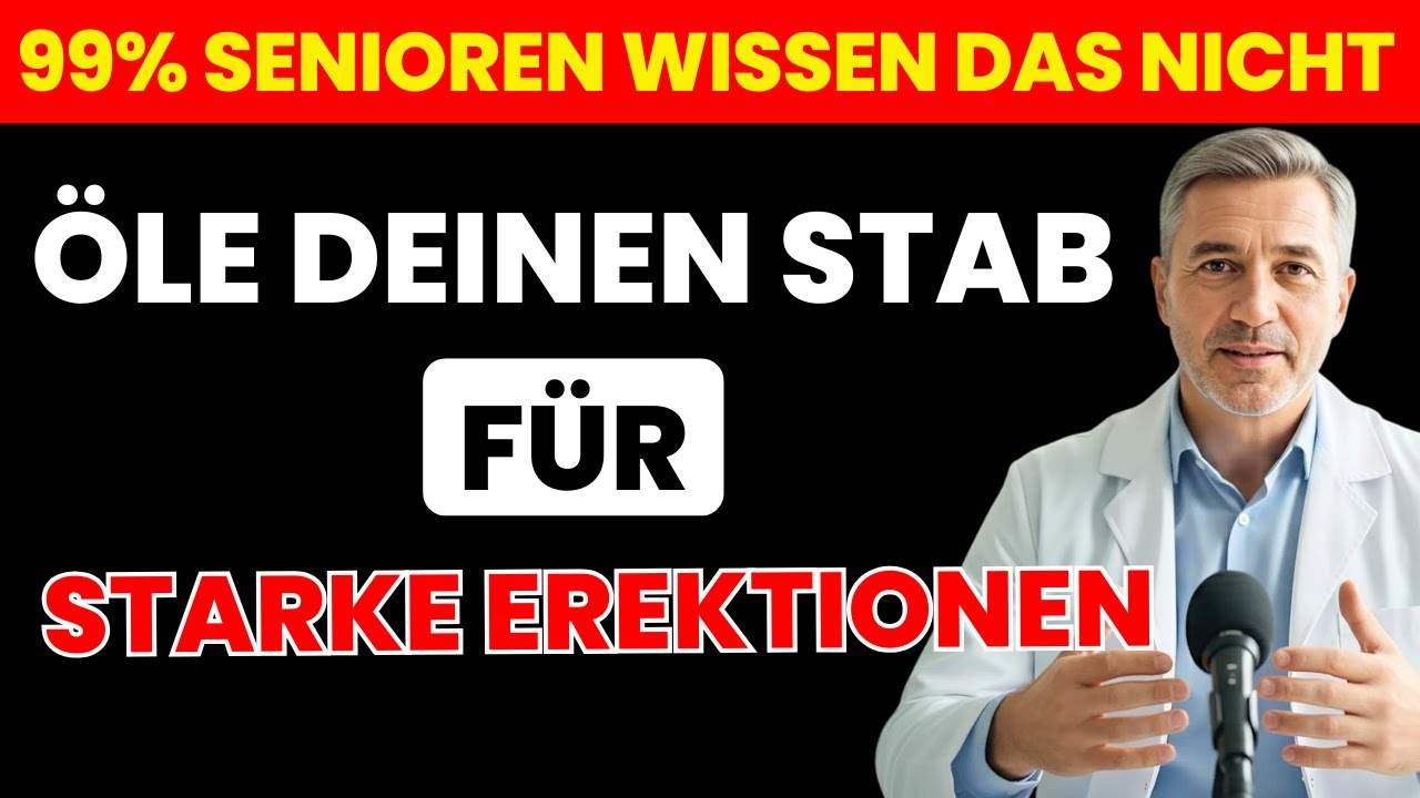 Rizinusöl richtig anwenden: Besserer Schlaf, mehr Energie & Potenz ab 50 | Senioren Gesundheit