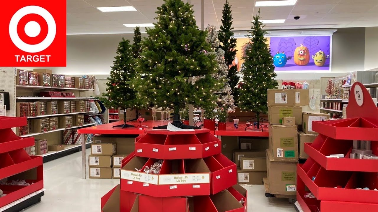 TARGET CHRISTMAS DECORATIONS CHRISTMAS DECOR TREES ORNAMENTS SHOP WITH ME SHOPPING STORE WALKTHROUGH