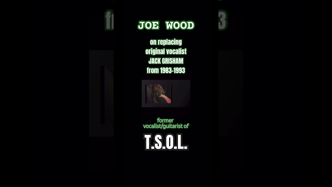 Joe Wood on replacing Jack Grisham in TSOL. #shorts #punk #interview #80s #tsol #punkrock #gothic