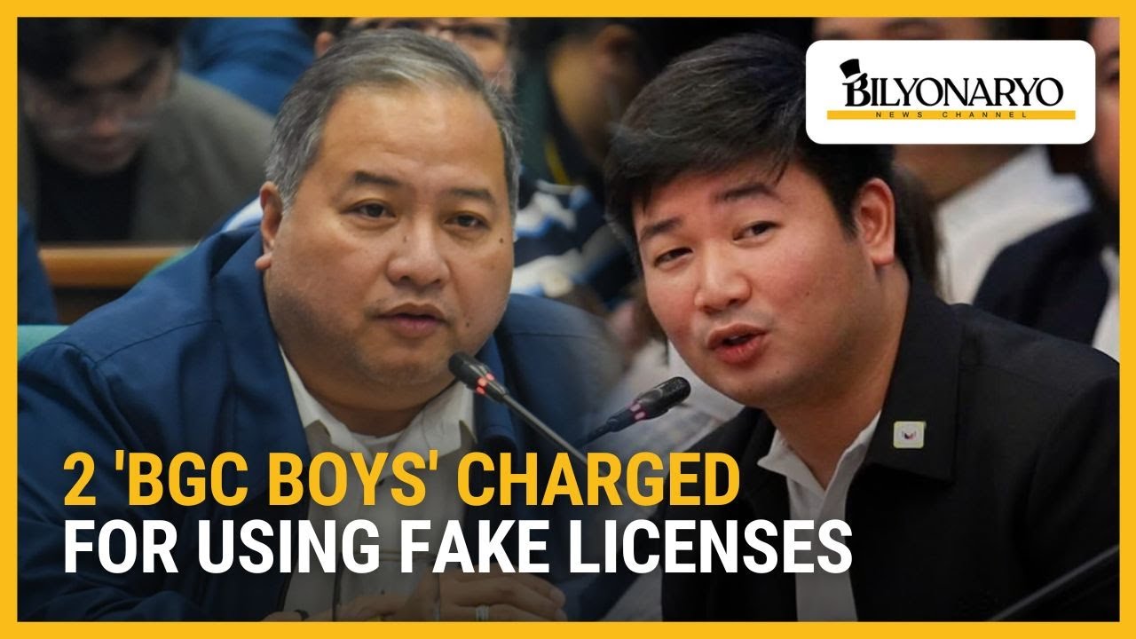 2 'BGC Boys' charged for using fake licenses | The Daily Dish