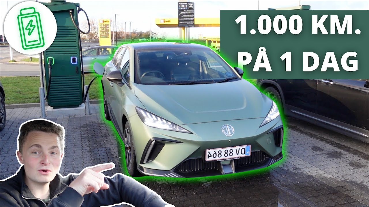 1.000 KM PÅ EN DAG I MG 4 XPOWER!