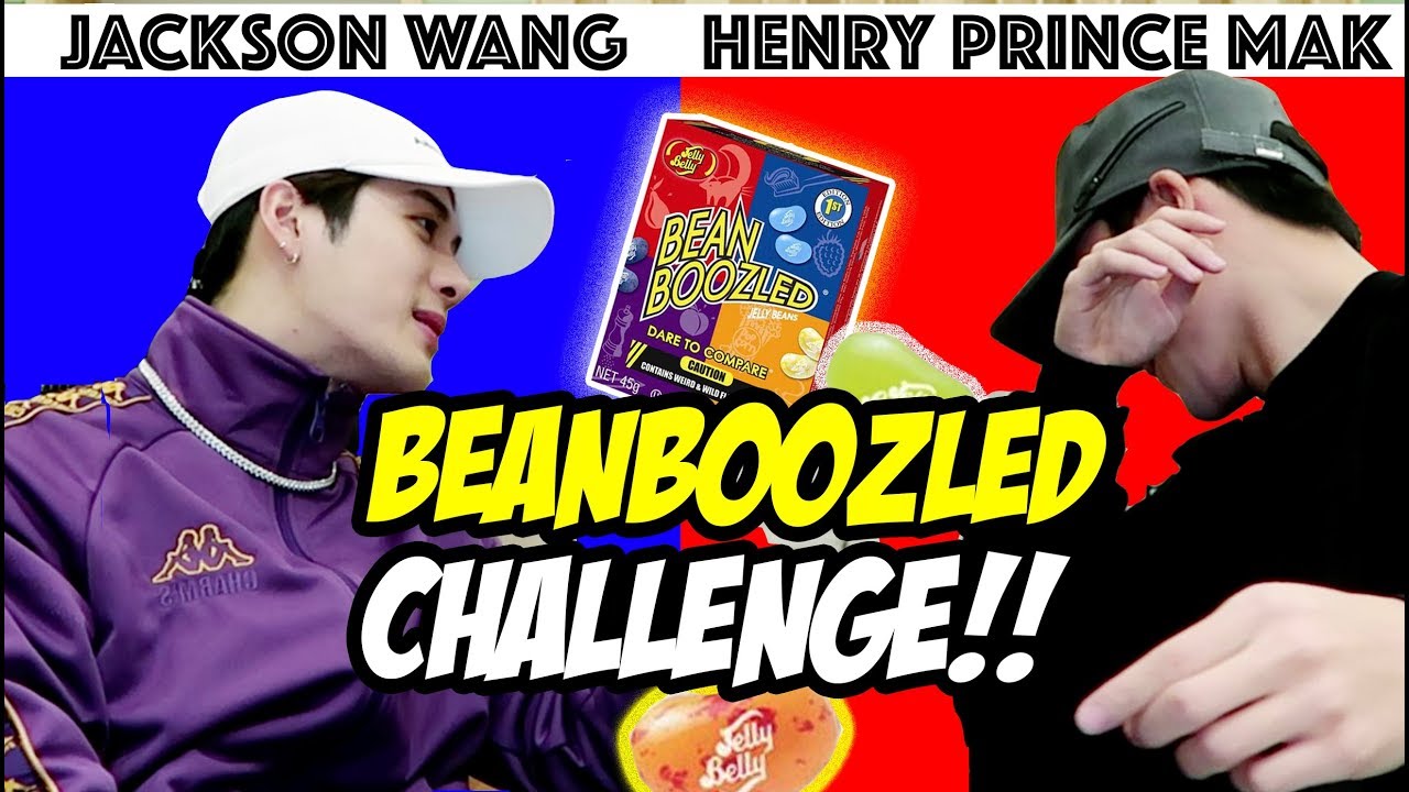Got7 Jackson HATES me after this! Jackson vs Prince Mak BEAN BOOZLED CHALLENGE!