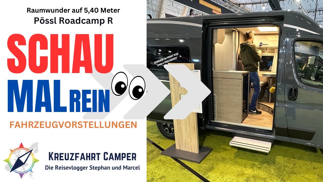 Pössl Roadcamp R - Raumwunder auf 5,40 Meter