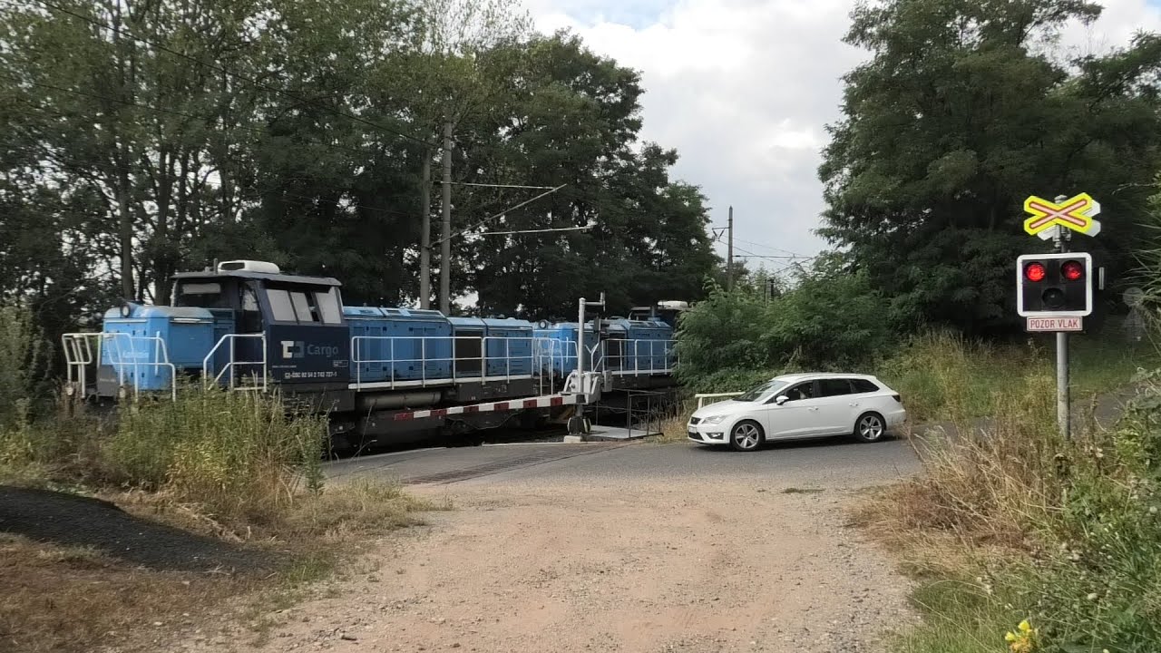 Železniční přejezd Lišany u Žatce #1 - 16.7.2025 // Railroad crossing