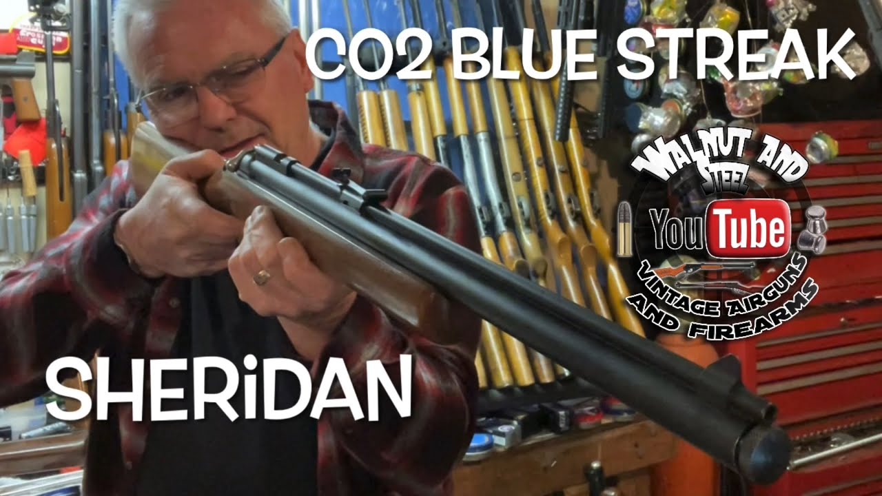 Sheridan F series CO2 Blue Streak testing and review after rebuild