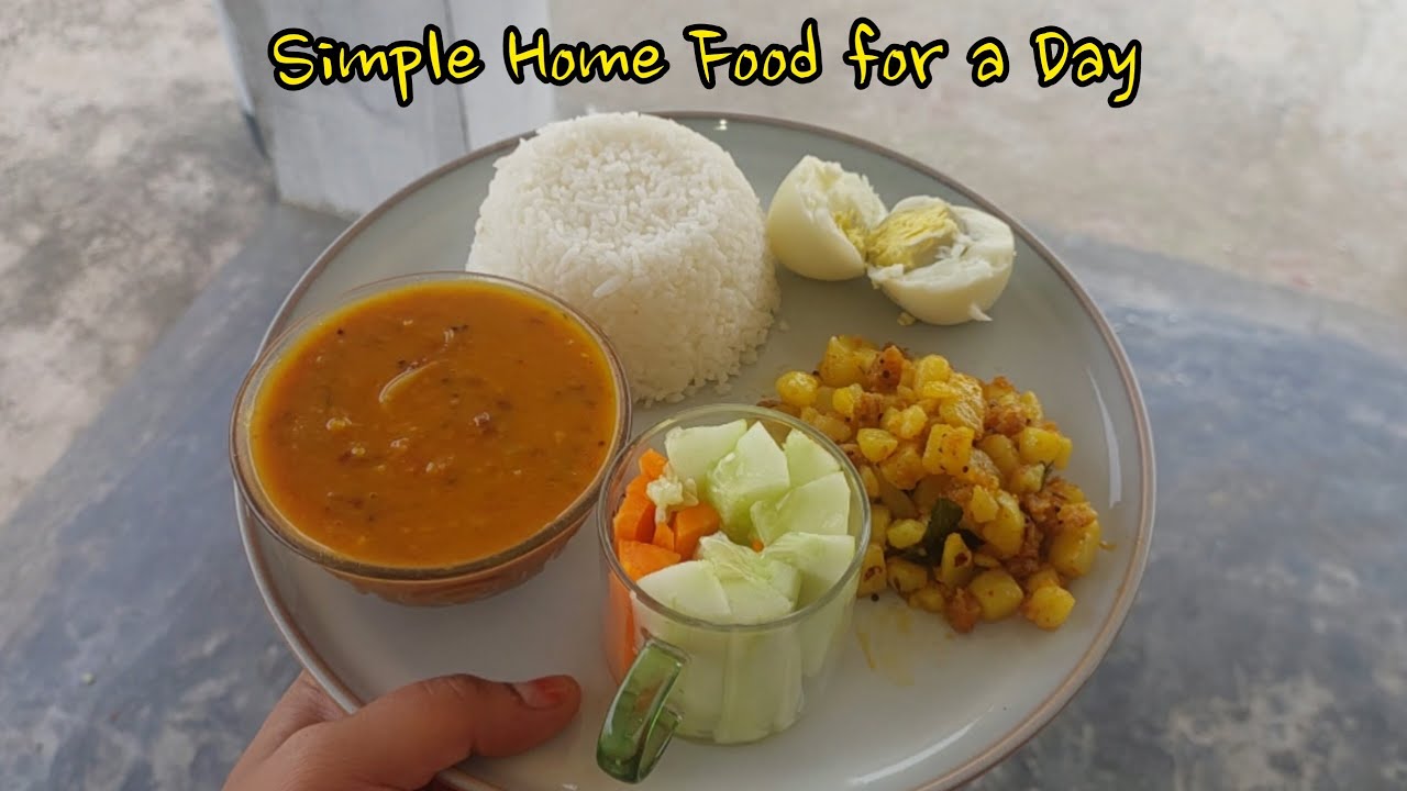 A Calm Day of Eating | Simple Andhra Home Food