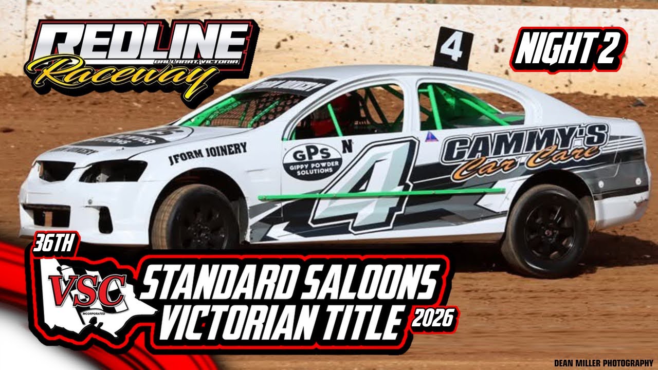 2026 VSC STANDARD SALOONS VICTORIAN TITLE | REDLINE RACEWAY | NIGHT 2 | 8TH MARCH 2026 