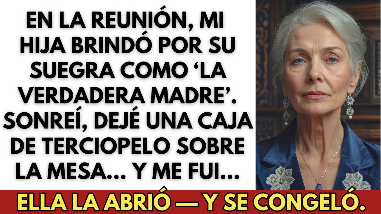 Mi hija llamó “mamá” a su suegra en la reunión — así que dejé que la escritura dijera la verdad