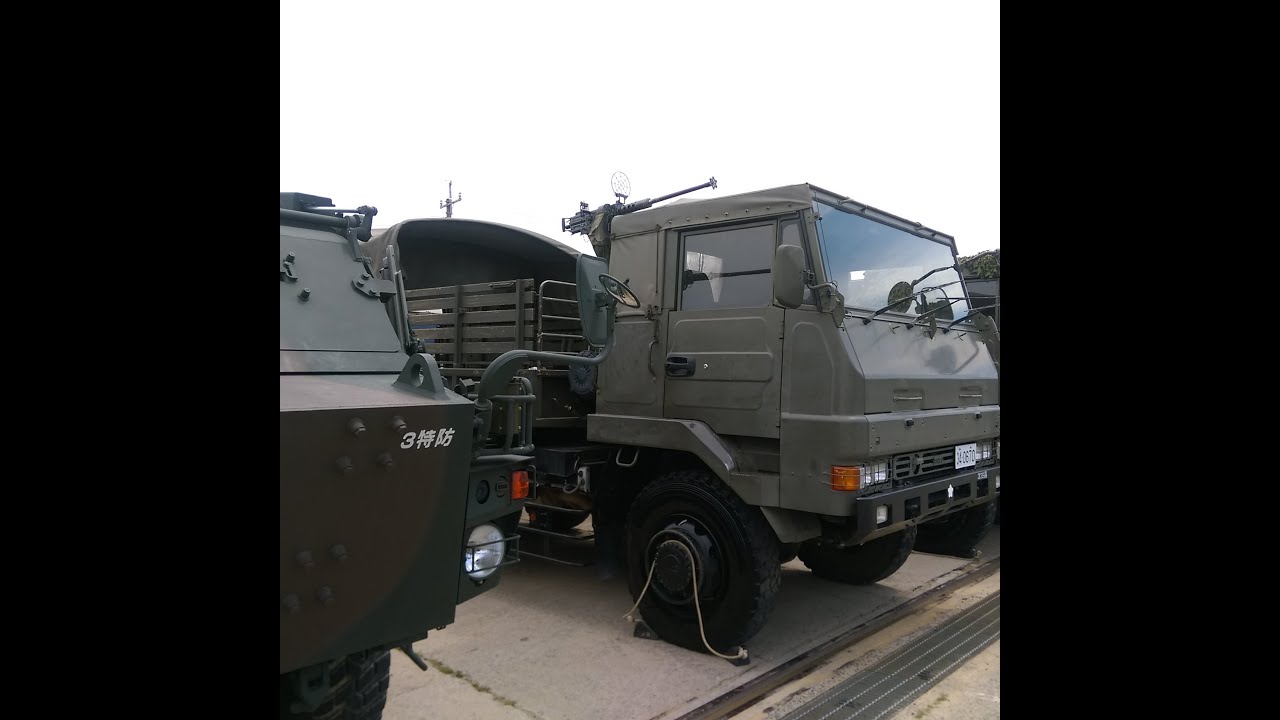 31/2tトラック撃破される