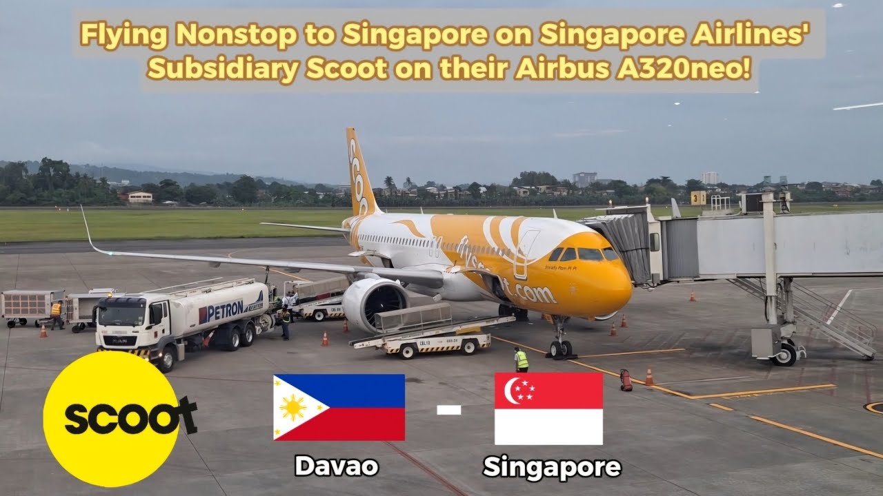 Flight Review: Scoot Airbus A320neo [9V-TNF] Economy Class | Davao to Singapore