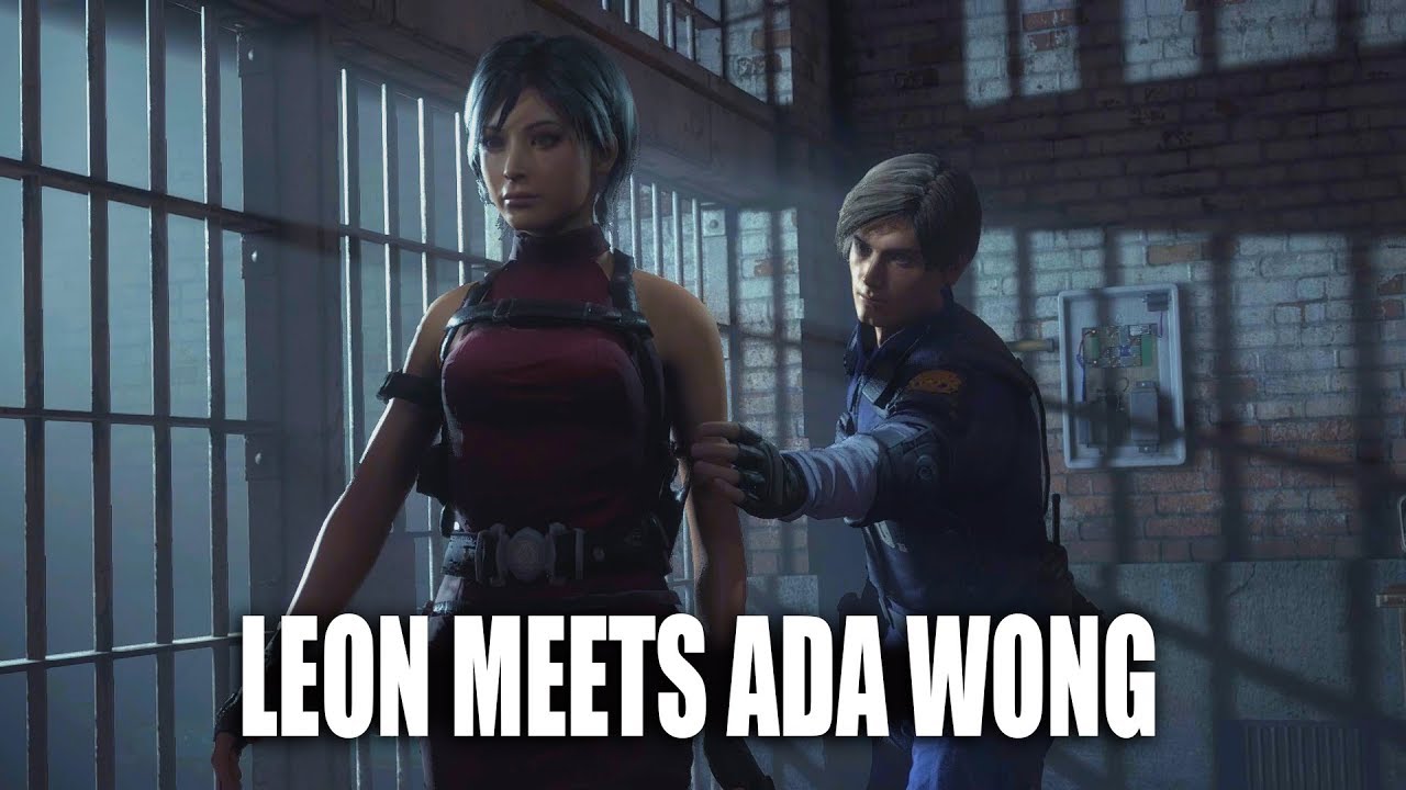 Leon Meets Ada Wong (Re4 Dress) Resident Evil 2 Remake
