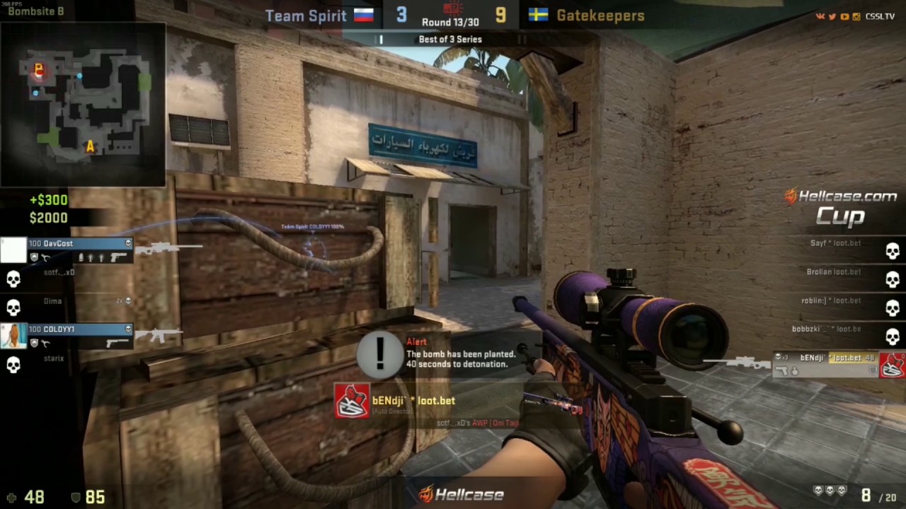 BENDJI 1v5 clutch ACE vs Spirit