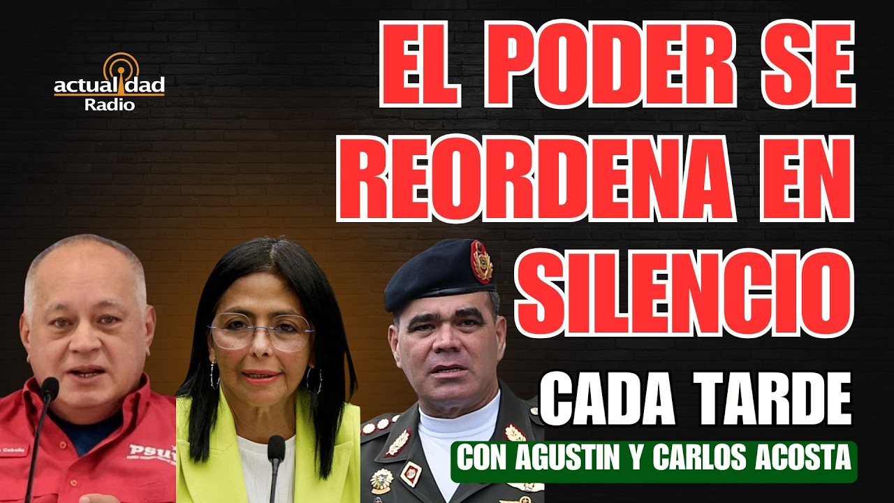 Lucha interna dentro del régimen de Delcy | Cada Tarde con Agustin y Carlos Acosta