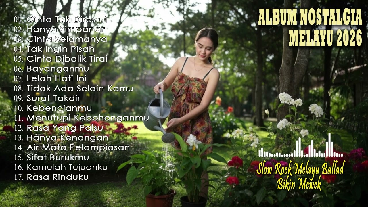 Lagu Slow Rock Melayu Terbaru 2025 - Sedih Menyayat Hati - Lagu Pop Melayu - Menunggu Dalam Luka