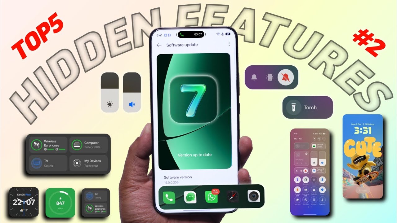 Realme UI 7.0 Android 16 Stable Update Review 🔥 Top 5 Hidden Features & Tips & Tricks