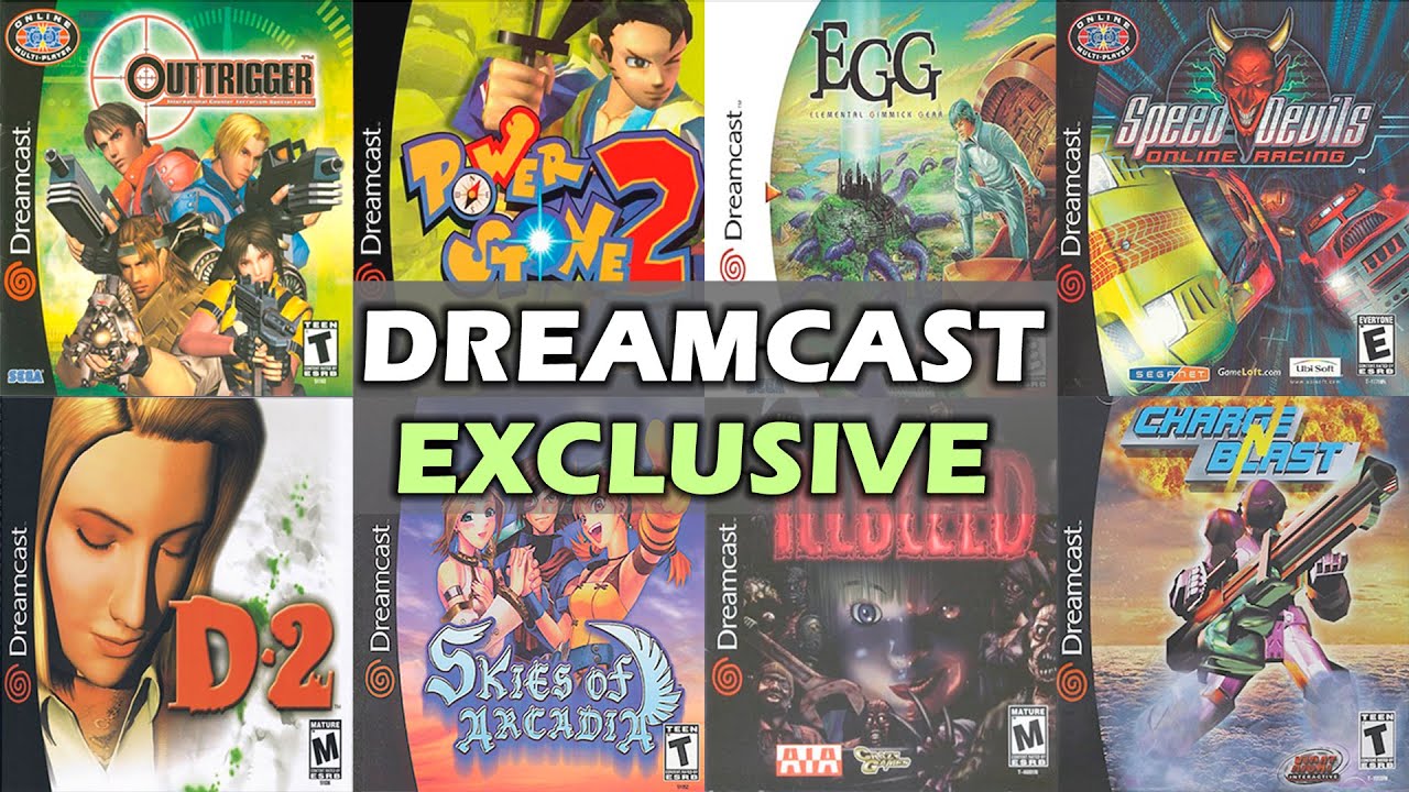 THE 40 BEST EXCLUSIVE SEGA DREAMCAST GAMES