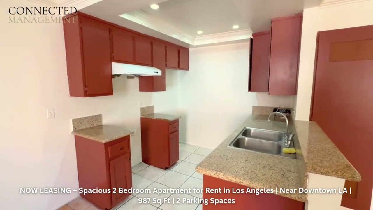 Spacious 2 Bedroom Apartment for Rent in Los Angeles | Near Downtown LA | 2 Parking Spaces