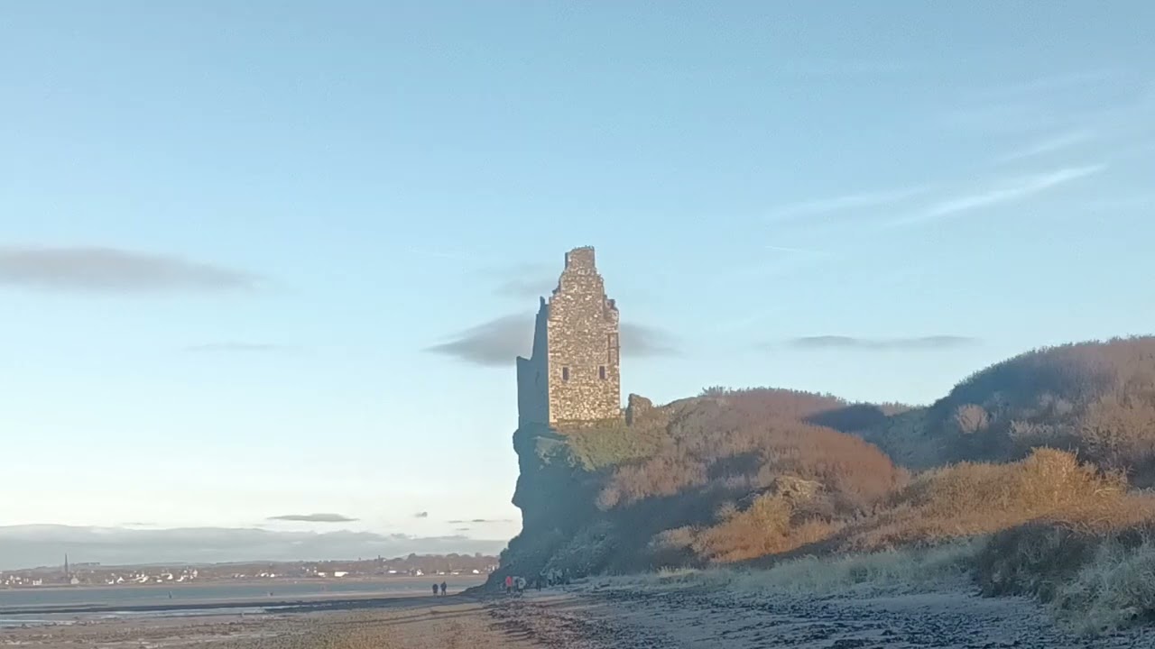 Ayr beach and Brig O'doon 