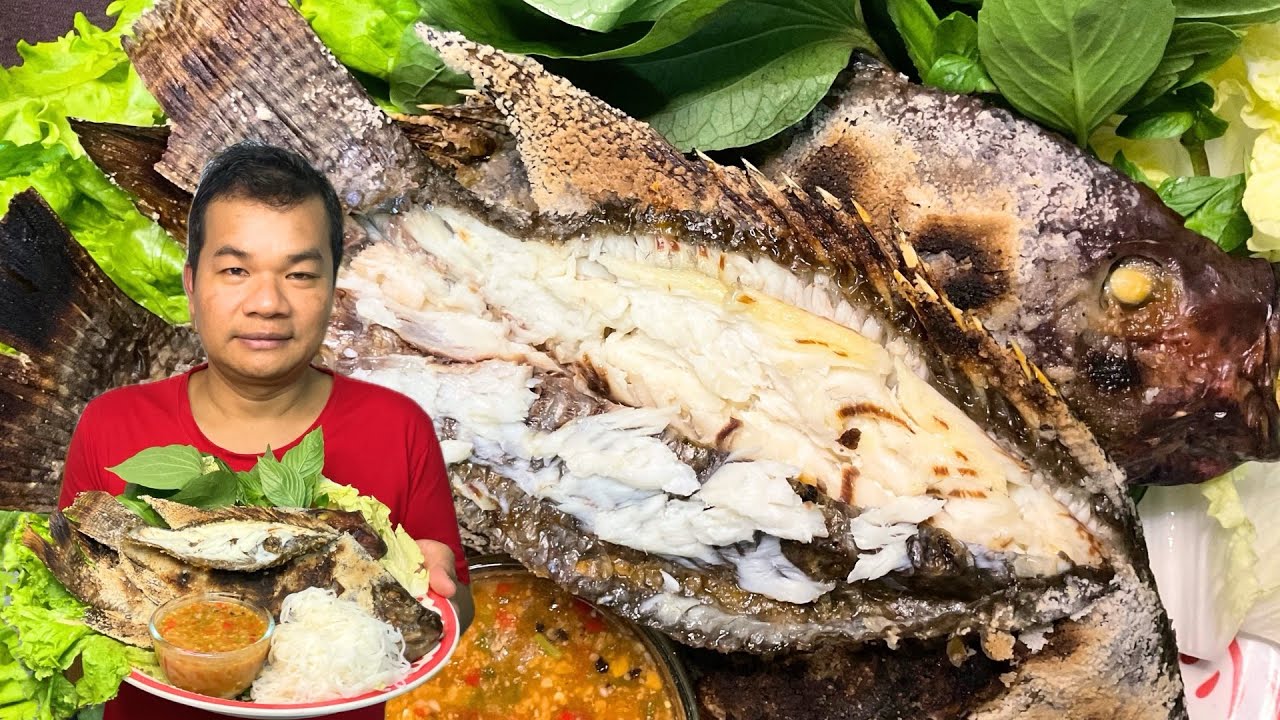 เมี่ยงปลาเผาครับ #เมี่ยงปลาเผา #ปลาเผา #เมี่ยง