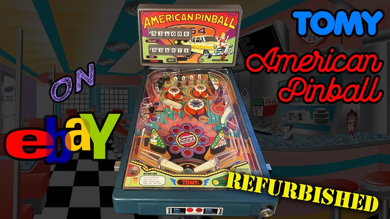 Restoring TOMY American Pinball – 1950s Soda Shop Vibes & Flippin’ Fun!