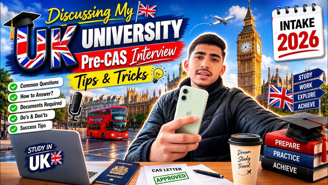 UK University Pre-Cas Interview 2026 🎓 How I Passed The University Credibility Interview 