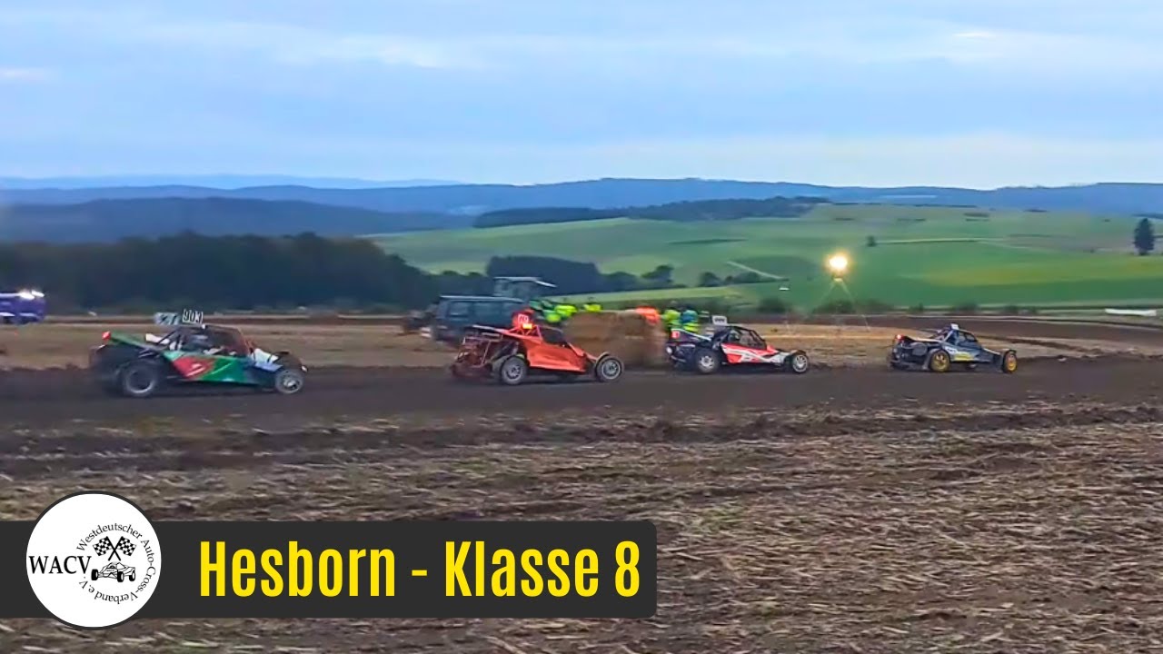 AUTOCROSS Hesborn (D) 2024 - Klasse 8 WACV: Alle Läufe [4K]