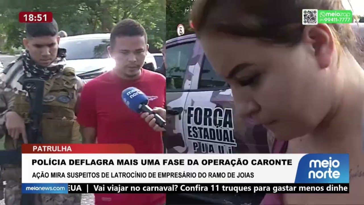 Polícia deflagra mais uma fase da operação Caronte | Patrulha