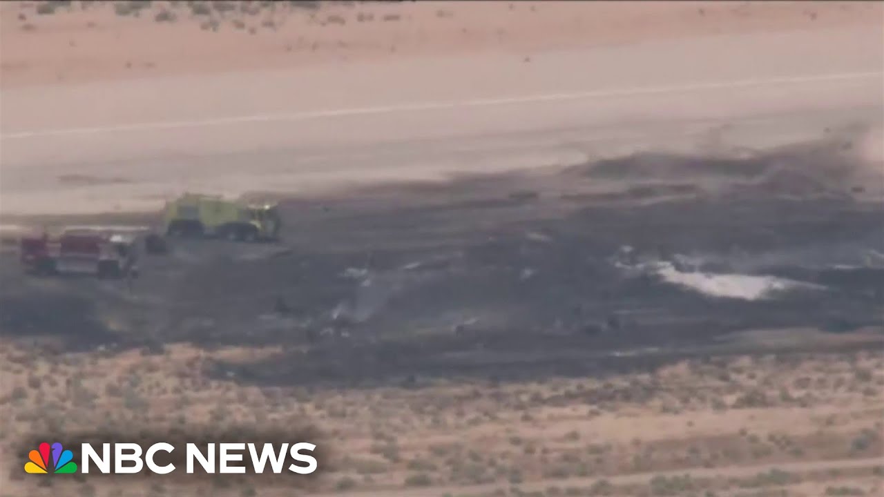 Eight dead after B-52 bomber crashes at California military base