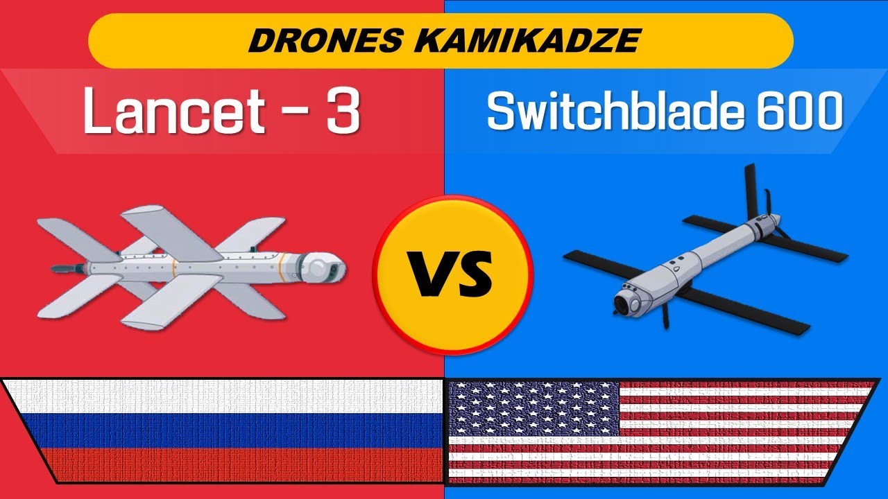 Russia VS USA. Switchblade 600 vs Lancet 3. Comparison of kamikaze drones