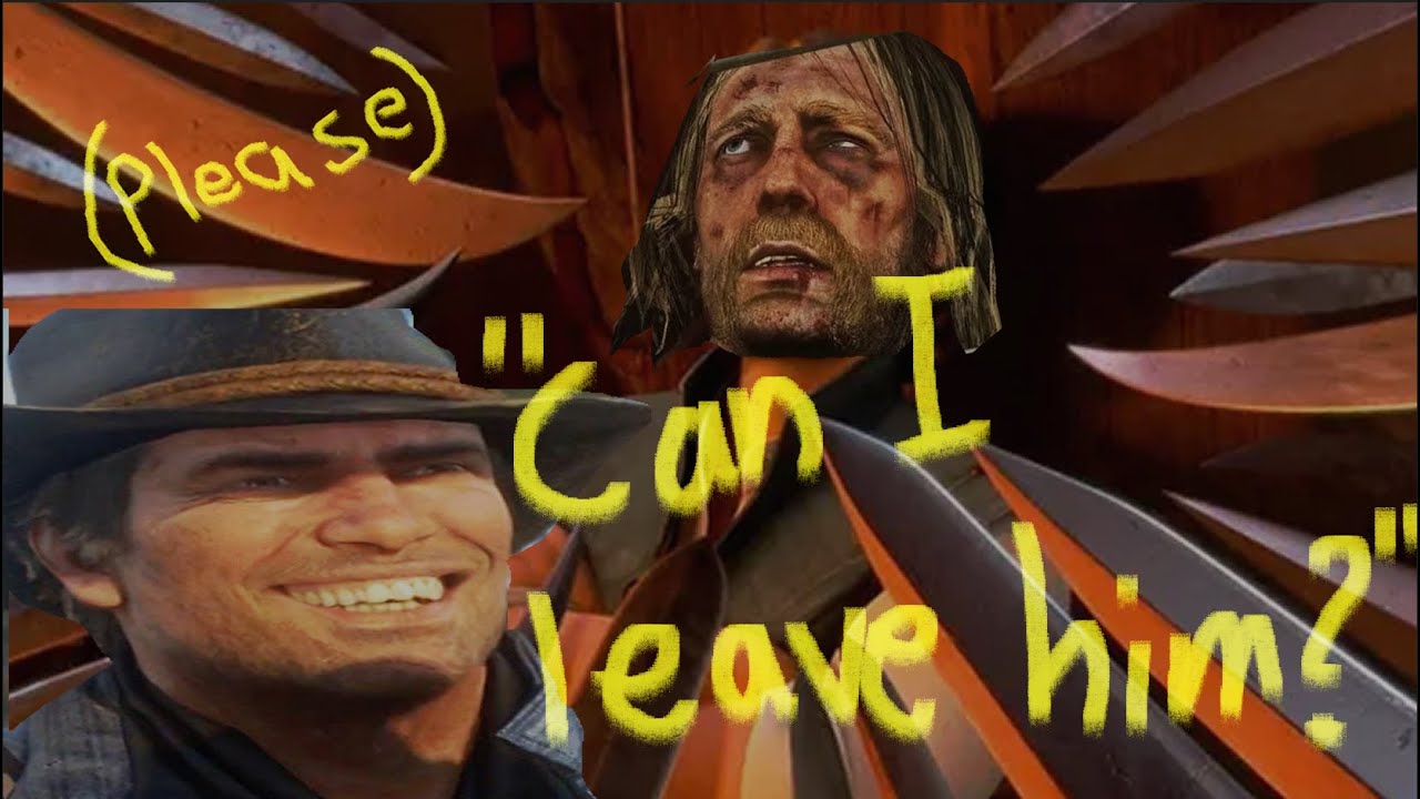 Can I just leave Micha there?.... - Red Dead Redemption 2
