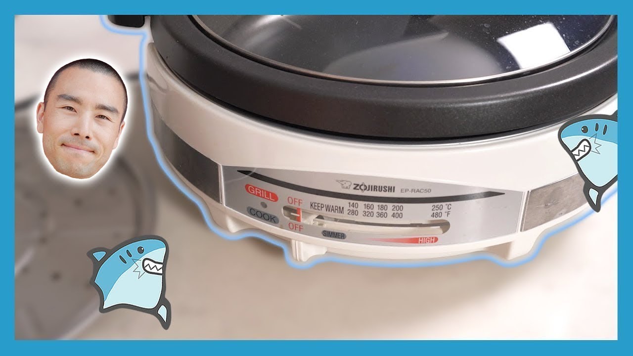 Обзор электросковороды Zojirushi | EP-RAC 50 Gourmet d'expert