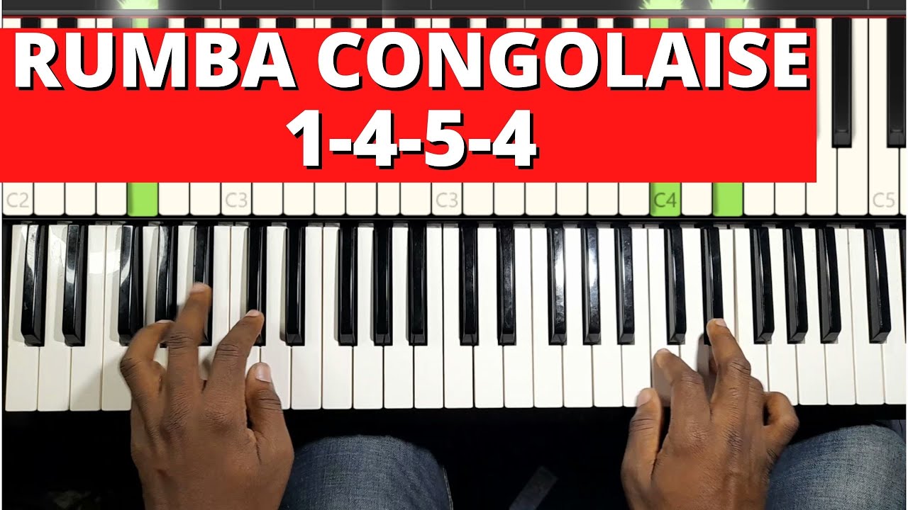 Rumba congolaise 1-4-5-4 Piano Tutorial💝💝💝 I By Ruben💝