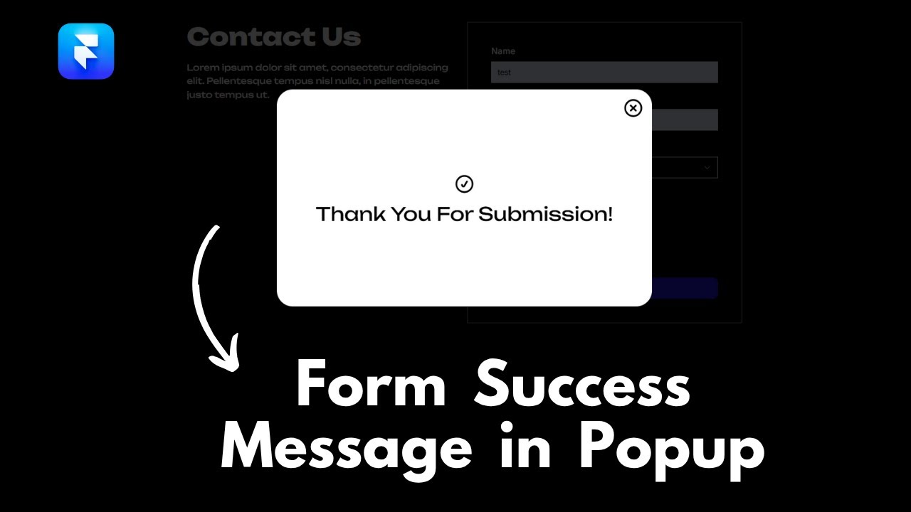 Create a Popup Success Message for Forms in Framer: A Comprehensive Guide