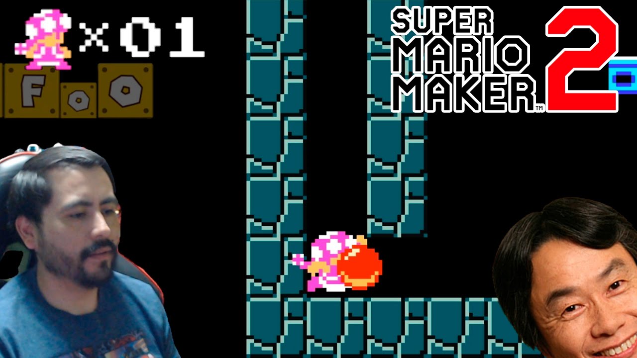 MIYAMOTO ME ODIA! | Experto NO SKIP | Super Mario Maker 2