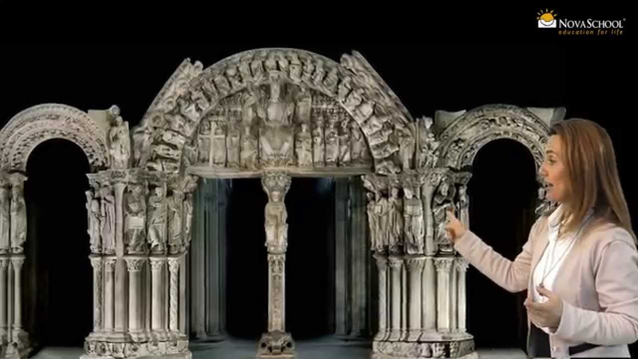 Historia del Arte - Bachillerato - Pórtico de la gloria. Comentario de arte para selectividad
