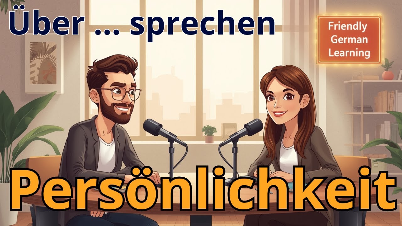 Echte deutsche Gespräche (A1–B1) | Über Persönlichkeit sprechen | German Listening for Beginners