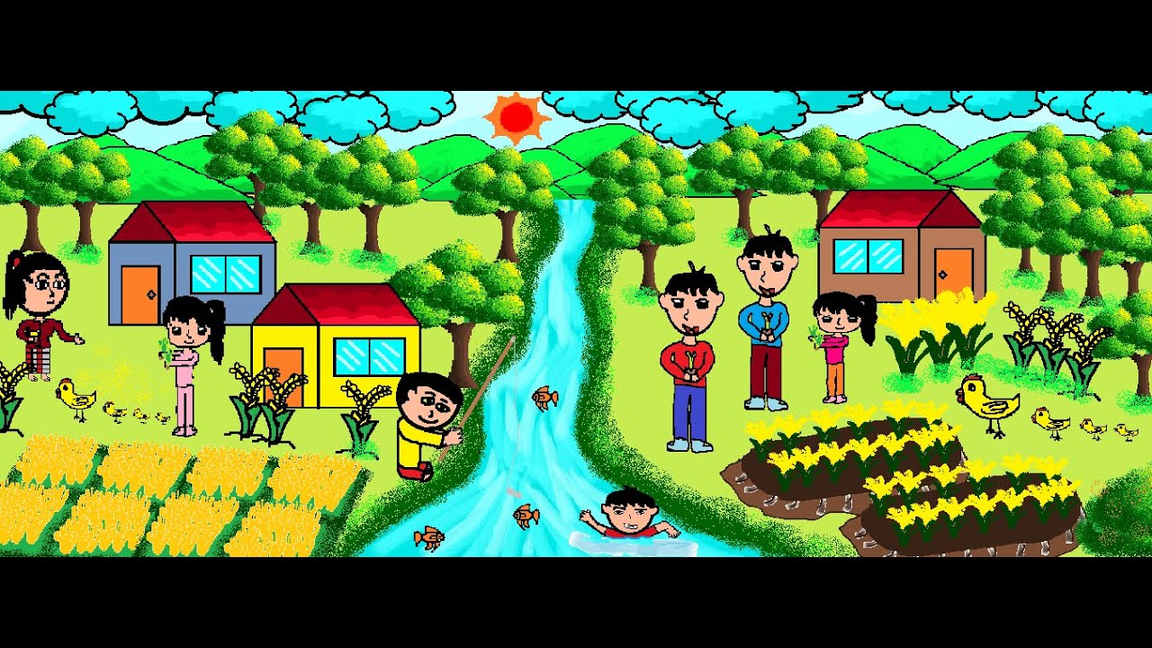 เทคนิคการวาดภาพด้วยโปรแกรม Paint