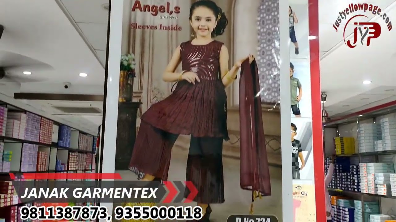 JANAK GARMENTEX Gandhi Nagar delhi, Manufacturer Girls Tops Gandhi Nagar Delhi, Kids Wear Delhi