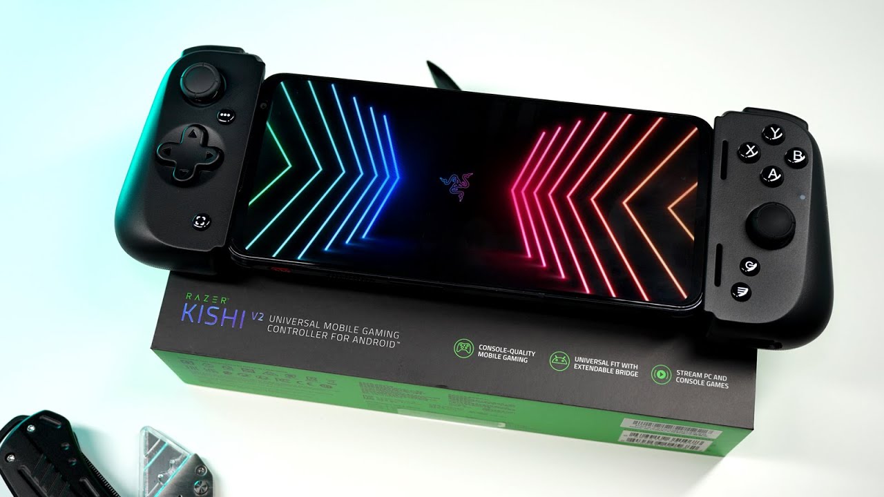 Unboxing Razer KISHI V2 With Console Quality Mobile Phone Gaming Controls - ASMR