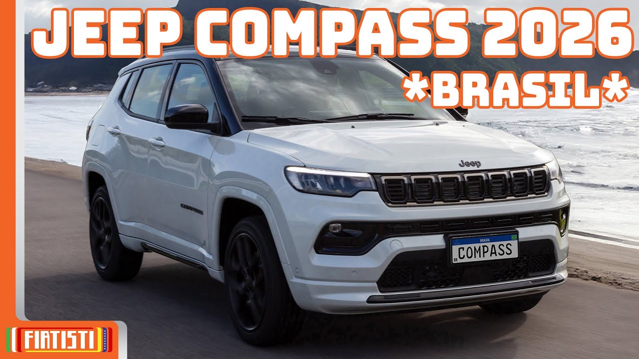 ¡El Jeep COMPASS se actualiza en 2026! *BRASIL*