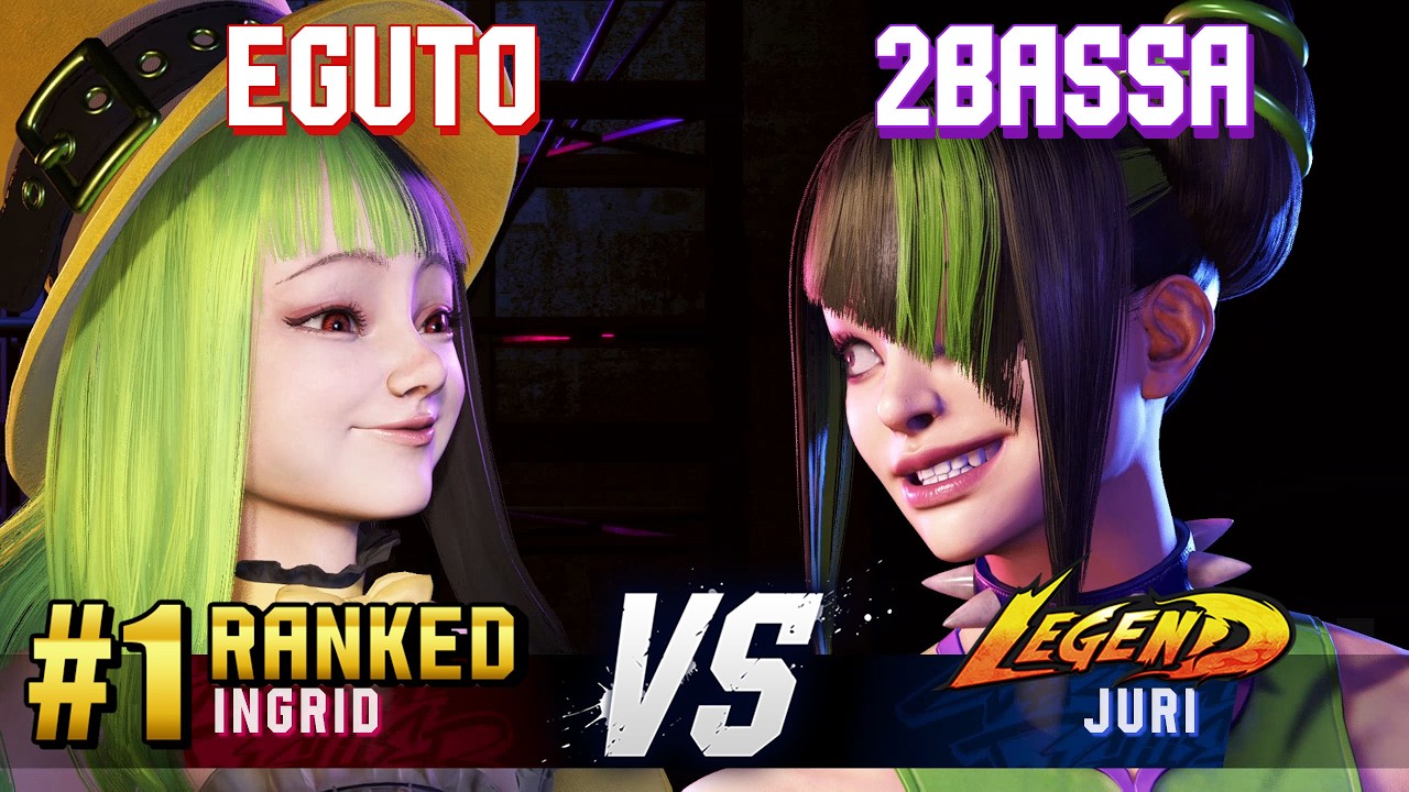 SF6 ▰ EGUTO (#1 Ranked Ingrid) vs 2BASSA (Juri) ▰ High Level Gameplay