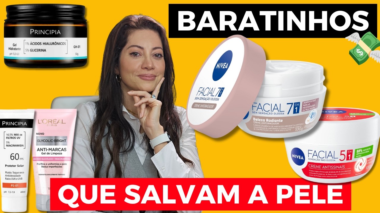 Pele Bonita Gastando Pouco? Testei e Te Mostro os Melhores! | Dra. Greice Moraes