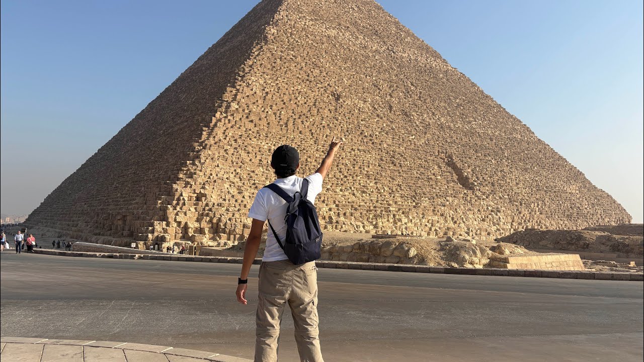 Xploring de pyramids 😍🥰😎🤩