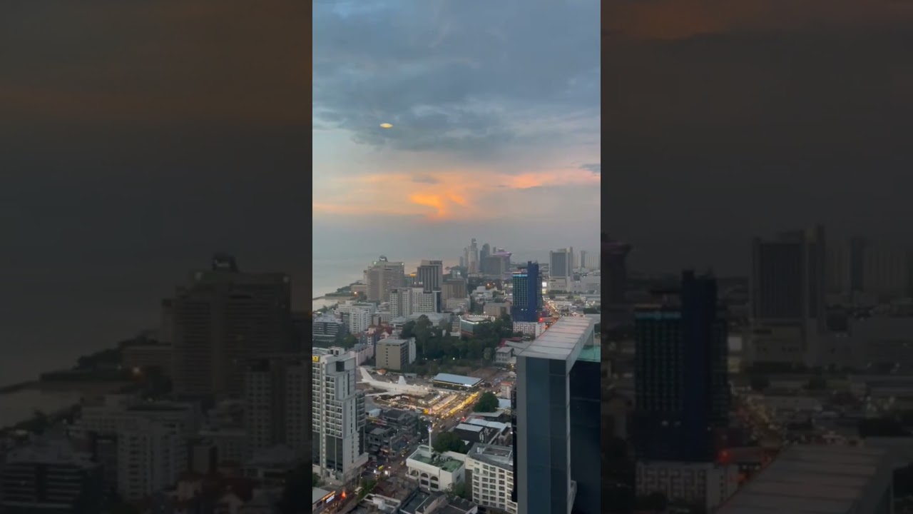 Pattaya roof view, after rain #pattaya #travel #pattayabeach