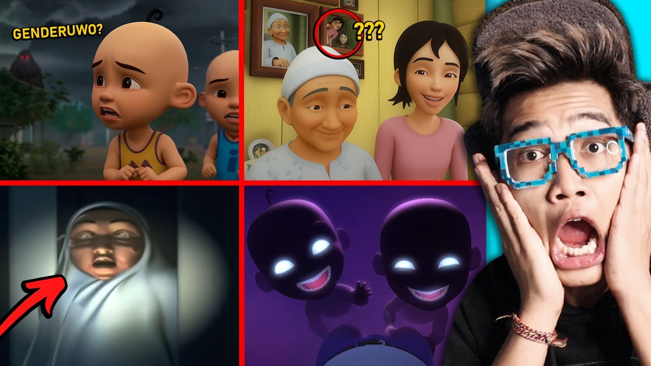 18 PENAMPAKAN VIRAL TERSERAM DI FILM KARTUN UPIN IPIN, BIKIN MERINDING!!! 😱
